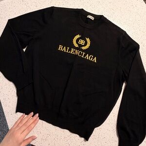 BALENCIAGA VIRGIN WOOL SWEATER